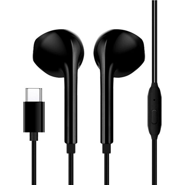 Наушники Xiaomi Mi Earbuds Type-C (Black/Черный) - 1