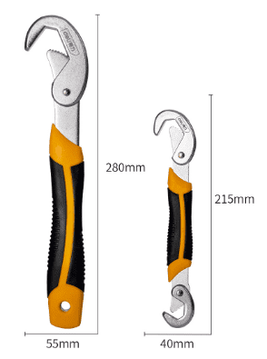 Xiaomi Deli Effective Universal Wrench (Orange) - 2