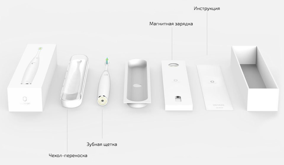 Комплектация Oclean One Комплектация Oclean One