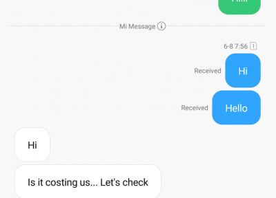 mi сообщения на Xiaomi mi сообщения на Xiaomi